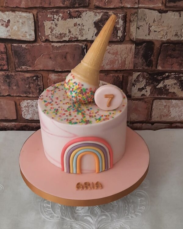 Ice Cream Cone Cake