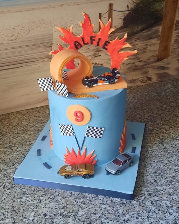 Car Racing Cake