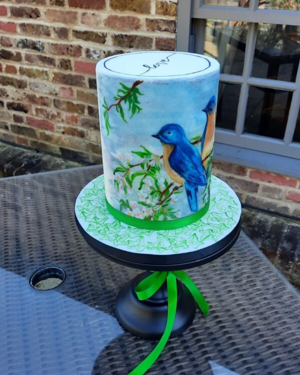 Hand Painted Cake